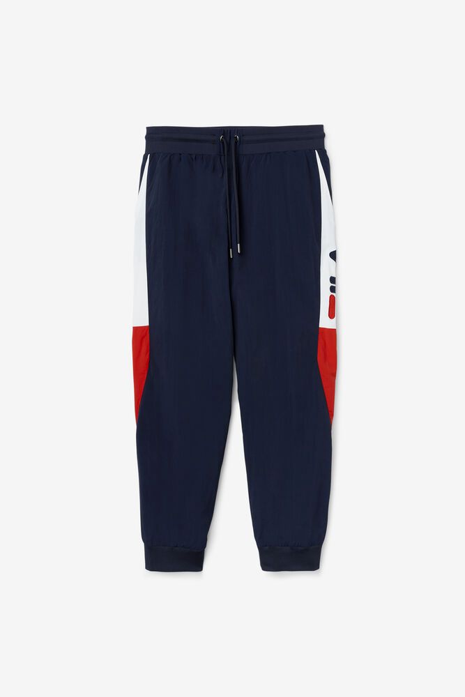 Fila Klio Windpant Navy Pants Mens - NZ 73652-XNUW